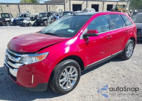 2011 Ford Edge Limited из США, поврежденный, VIN 2FMDK4KCXBBB26356